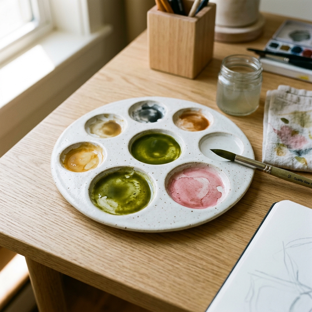 Celine's Signature Ceramic mixing tray